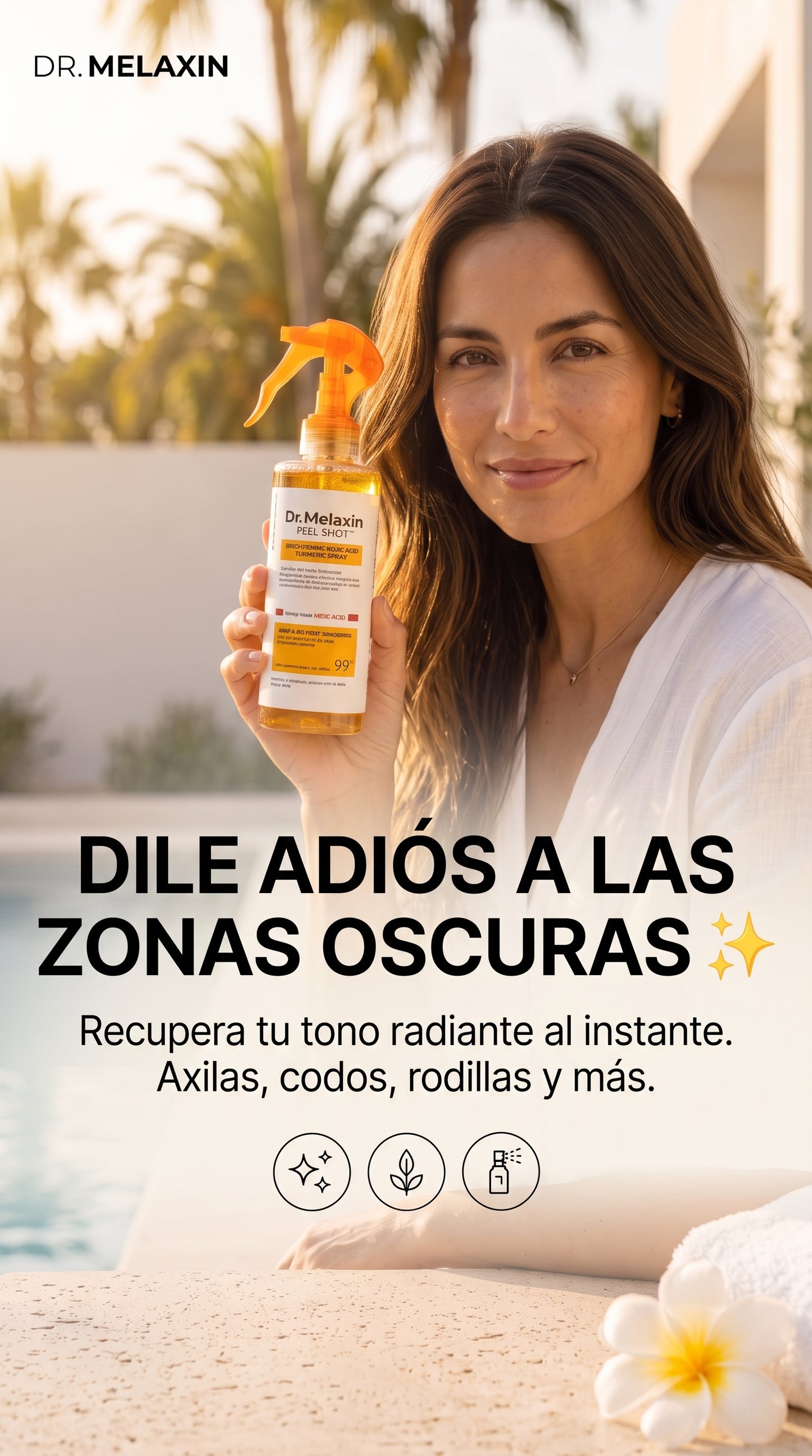 Spray Exfoliante Corporal Dr.Melaxin Body Peel Shot